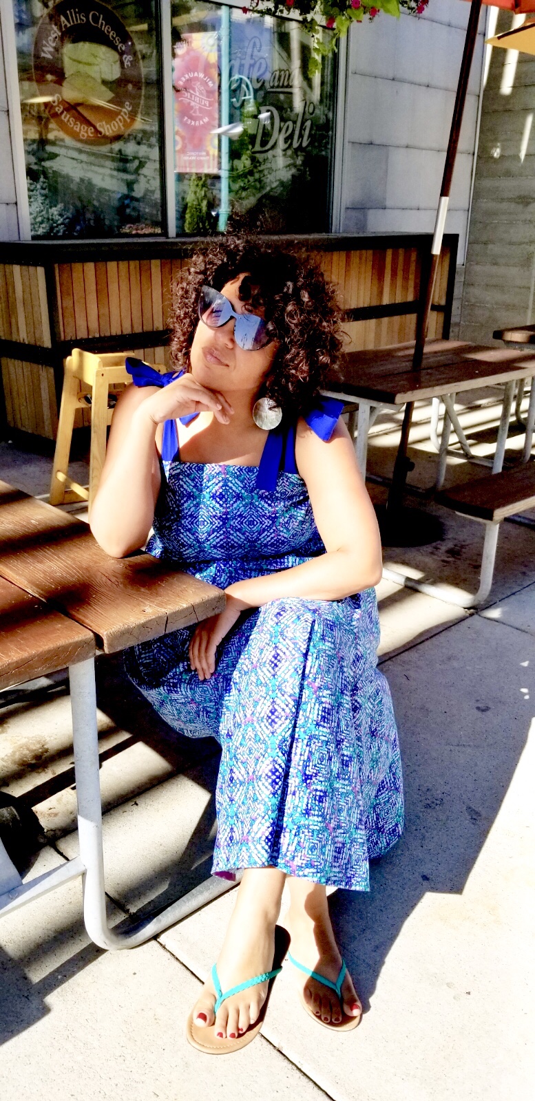 DIY Summer Dress Using Tabitha Sewer’s LenaHorne Dress Pattern